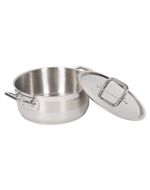 Batterie de cuisine induction grise - 4 pièces