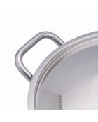Batterie de cuisine induction grise - 4 pièces