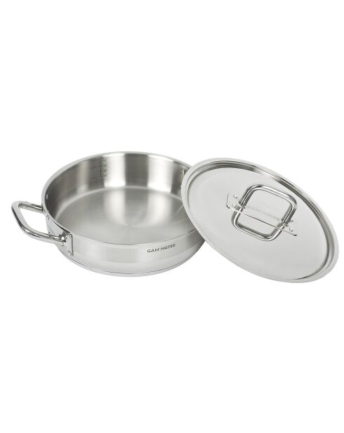 Batterie de cuisine induction grise - 5 pièces
