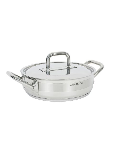 Batterie de cuisine induction grise - 5 pièces