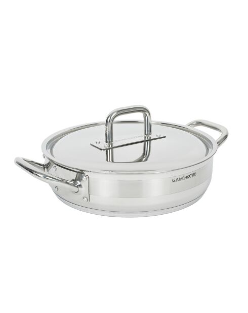 Batterie de cuisine induction grise - 5 pièces