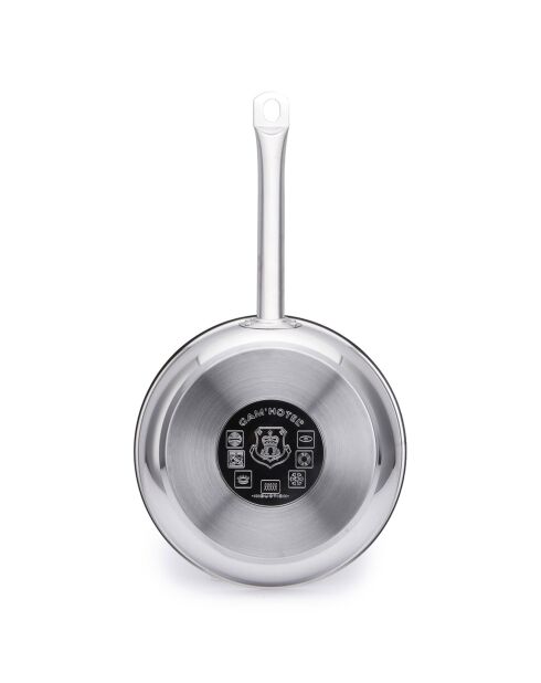 Batterie de cuisine induction grise - 5 pièces