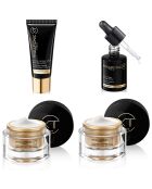 Kit 4 pièces Anti-âge : Crème de Jour, de Nuit, Sérum & Contour Yeux