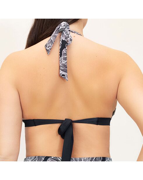 Haut de maillot de bain Triangle Cloe multicolore