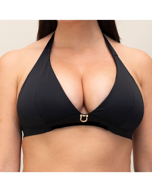 Haut de maillot de bain Triangle Cloe noir