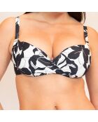 Haut de maillot de bain armatures Oda multicolore