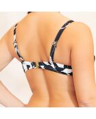 Haut de maillot de bain armatures Oda multicolore