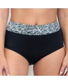 Bas de bain maillot de bain taille haute Cloe multicolore