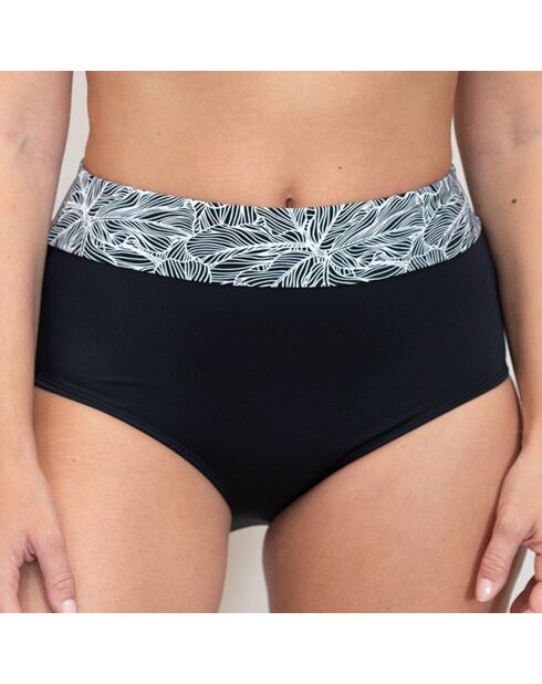 Bas de bain maillot de bain taille haute Cloe multicolore