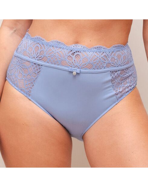 Culotte taille haute Sarah bleue