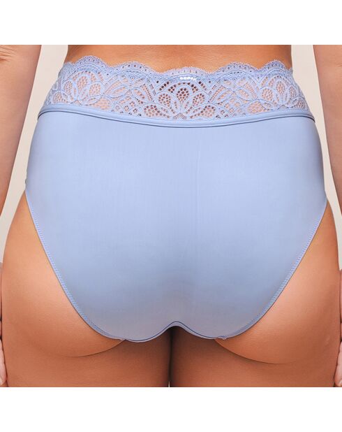 Culotte taille haute Sarah bleue