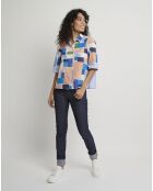 Chemisier Checo Josephine bleu