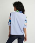 Chemisier Checo Josephine bleu
