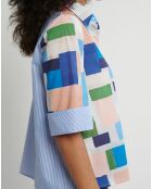 Chemisier Checo Josephine bleu