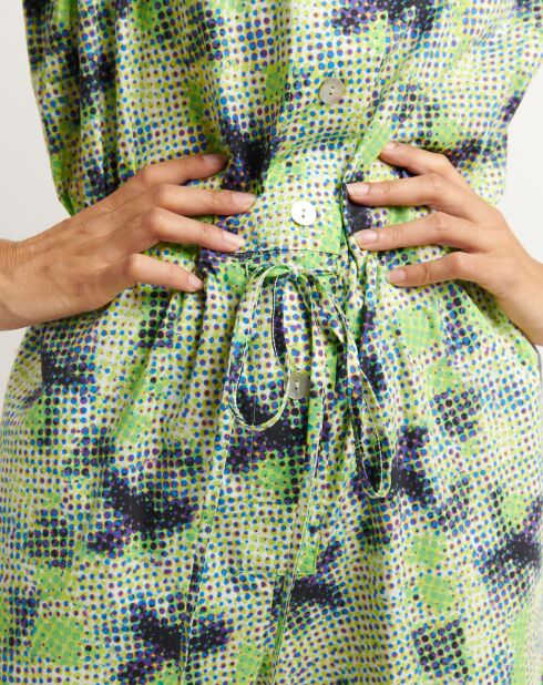Tuta verde Pecano Dots