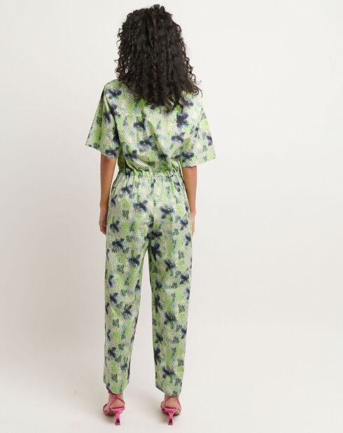 Tuta verde Pecano Dots