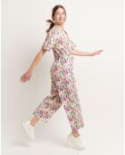 Pecano jumpsuit Being meerkleurige set