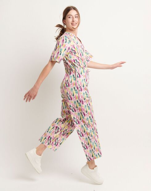 Pecano jumpsuit Being meerkleurige set