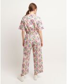 Pecano jumpsuit Being meerkleurige set