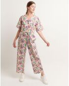 Pecano jumpsuit Being meerkleurige set