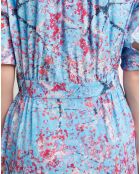 Blaues Kirschkleid Ridil