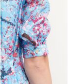Blaues Kirschkleid Ridil