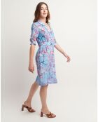 Blaues Kirschkleid Ridil