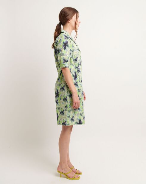 Ridil Dots groene hemdjurk