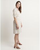 Meerkleurige Ridil Mini-jurk