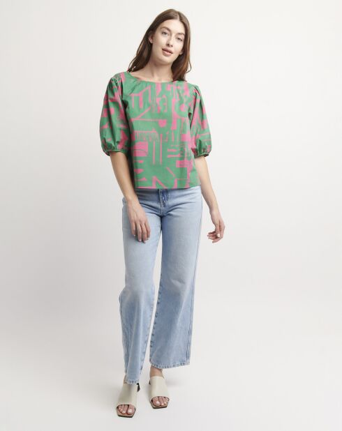 Tonka Graf grüne Bluse