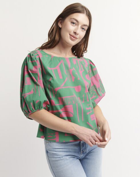 Tonka Graf grüne Bluse