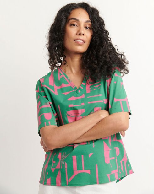Topvi Graf groene top