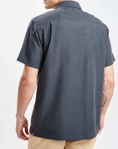 Chemise Regular Waterman Centinela à carreaux anthracite