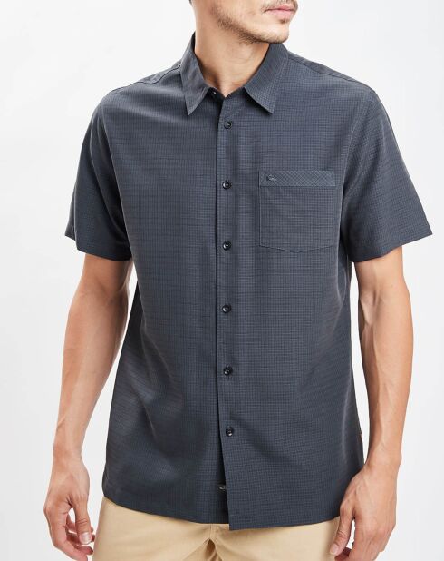 Chemise Regular Waterman Centinela à carreaux anthracite