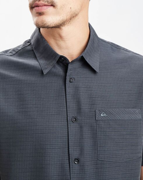 Chemise Regular Waterman Centinela à carreaux anthracite
