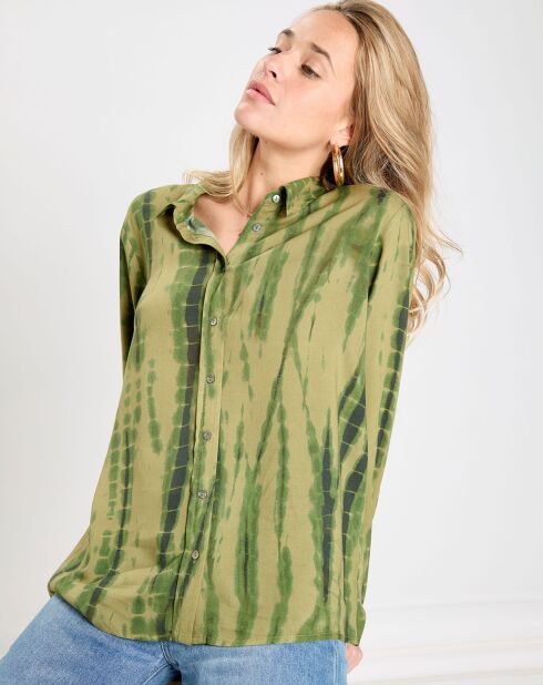 Chemise Jana vert olive