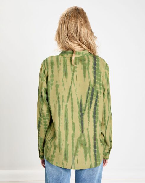 Camicia Jana verde oliva