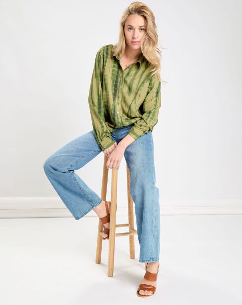 Camicia Jana verde oliva