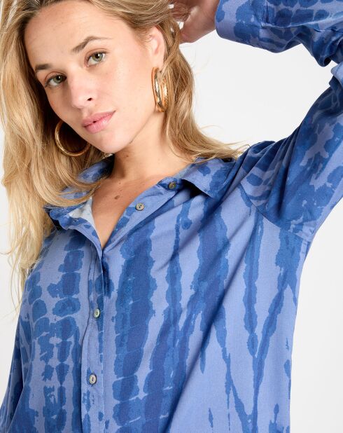 Chemise Jana bleue