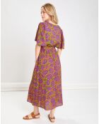 Robe midi Jada fleurs