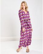 Robe Lorana violette