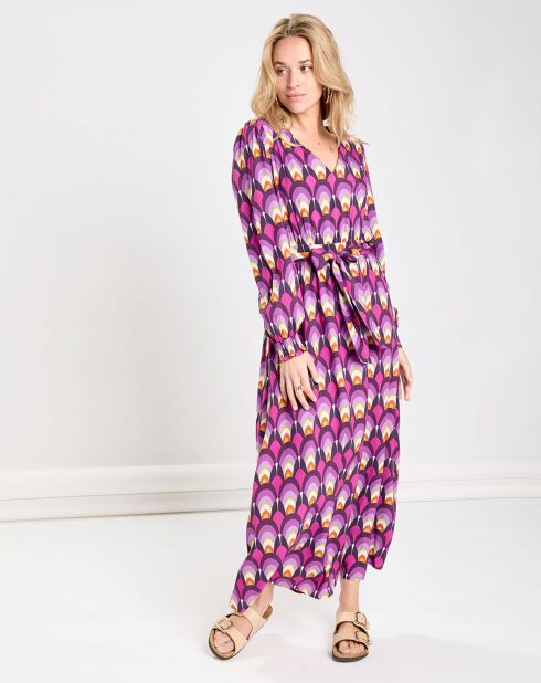 Robe Lorana violette