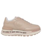 Sneakers en Cuir Bailey rose pâle