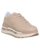 Sneakers en Cuir Bailey rose pâle