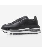Sneakers en Cuir Tiphaine noires