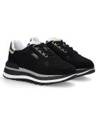 Sneakers en Cuir Victoire noires