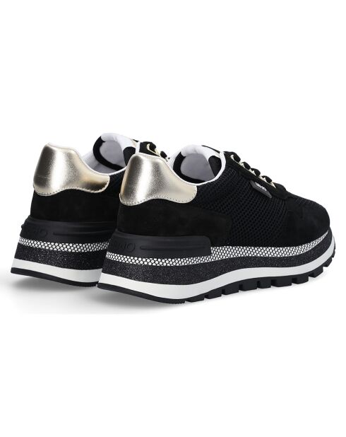Sneakers en Cuir Victoire noires
