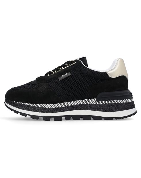 Sneakers en Cuir Victoire noires