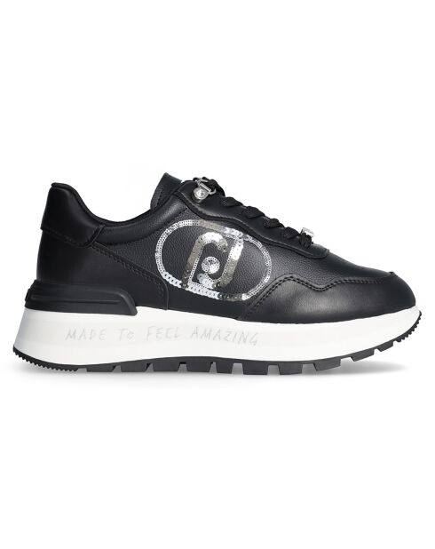 Sneakers Julia noir/argenté