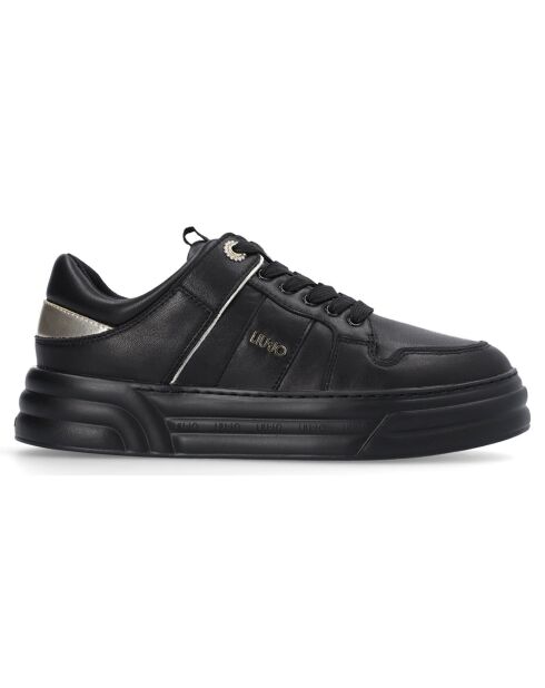 Sneakers en Cuir Clara noires